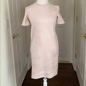 Brand new with tags, suede T-shirt dress